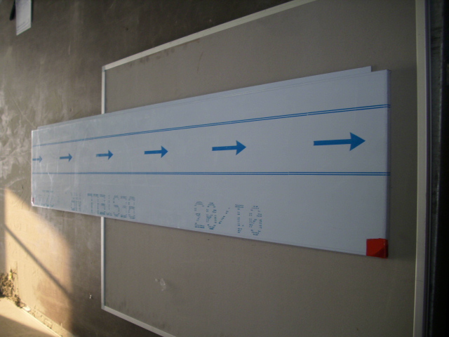 RVS SPATSCHERM/ACHTERWAND 180 BXC180